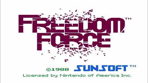 Freedom Force (1988) Full Game [NES Zapper] [NES]