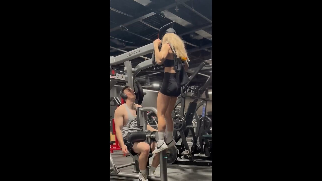 GYM COUPLE VIDEO PART 4