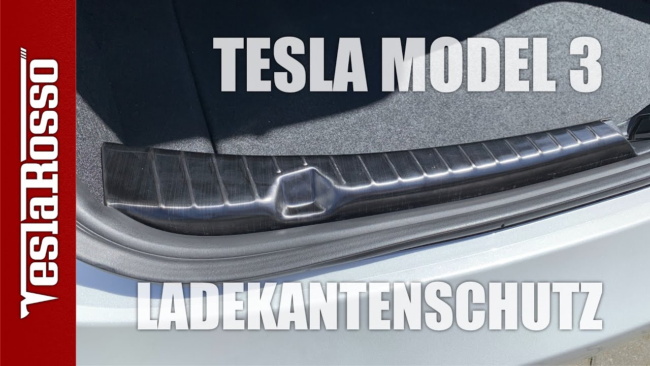 Tesla Model 3 Ladekantenschutz Montage DIY - Frunk & Kofferraum (Trunk)