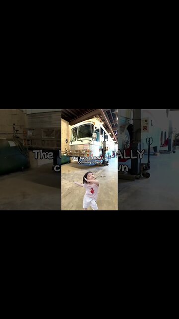 The BUS is finally coming down after elevated for 2 months