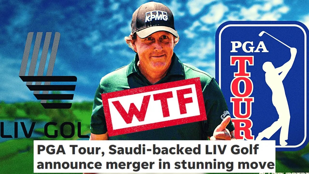 PGA Tour Announces SHOCKING Merger With LIV Tour After SLAMMING Them As Evil!