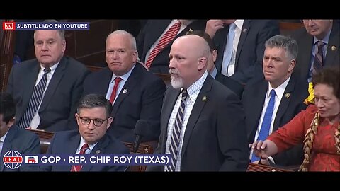 🇺🇸 Chip Roy se opone al Pantano y nomina a Byron Donalds para Presidente de la Cámara [CC Español]