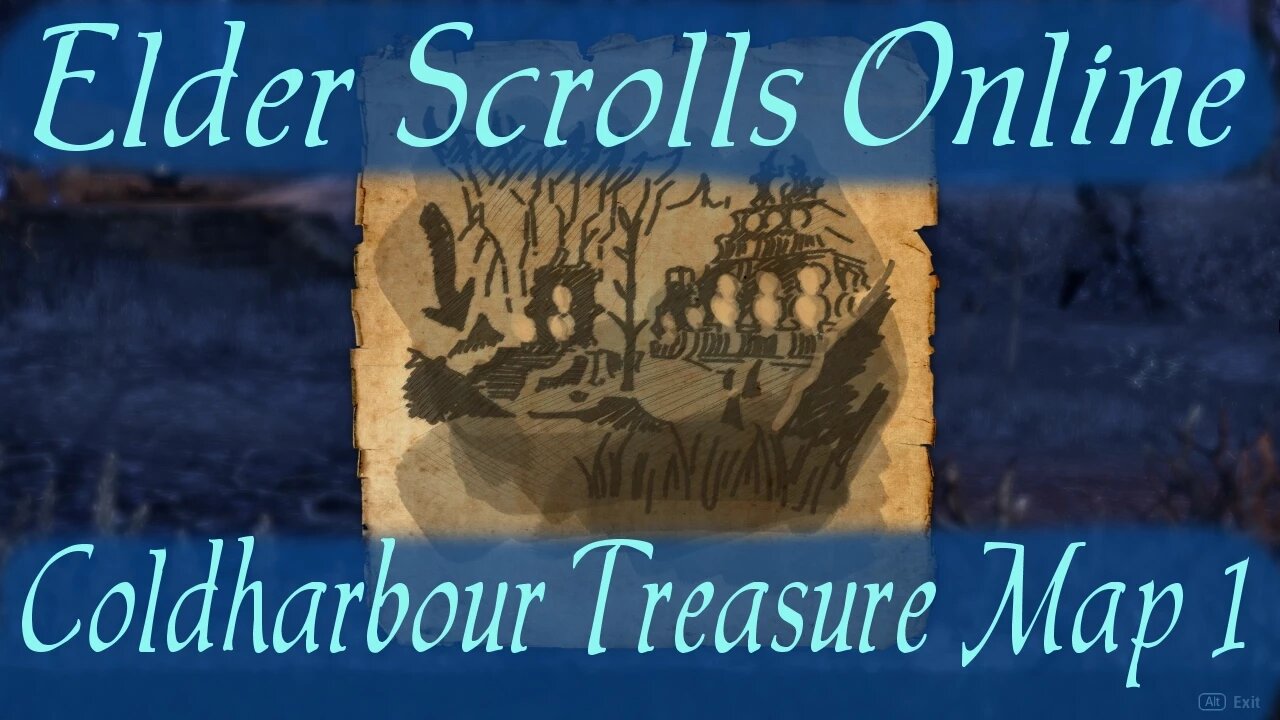 Coldharbour Treasure Map 1 [Elder Scrolls Online]