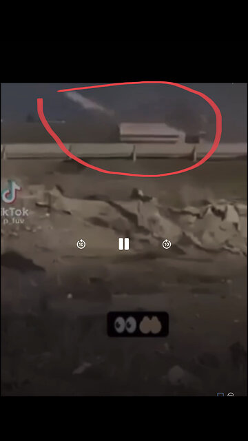 rockets were launched from a moving fuel tanker transformed into a rocket launching pad