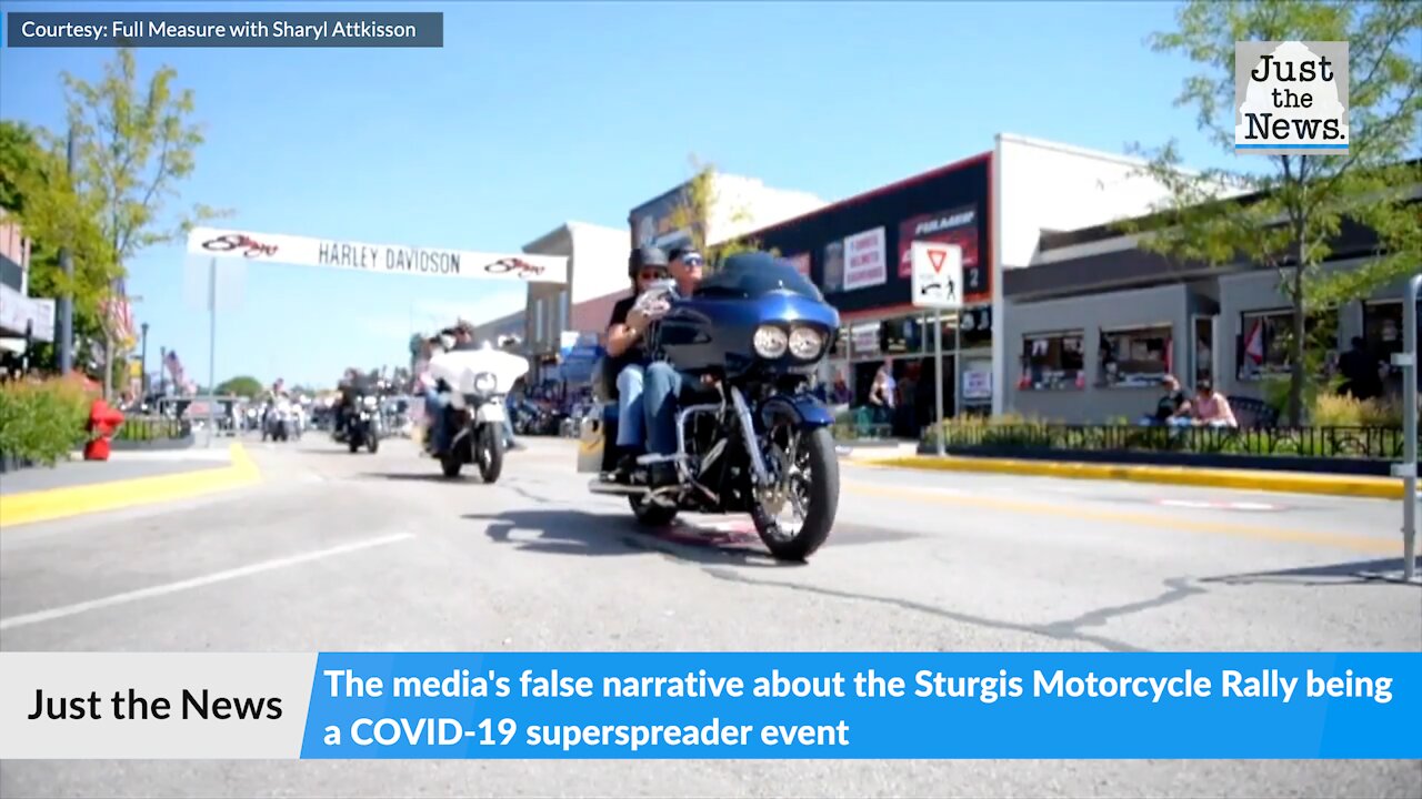 The media's false narrative about the Sturgis Motorcycle Rally being a COVID-19 superspreader event