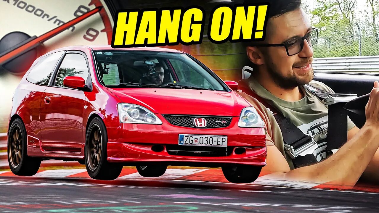 FULL SEND Dry or Wet! Honda Civic Type R EP3 // Nürburgring