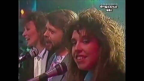 Gemini & Björn (ABBA) : Just Like That - Dutch TV 1986 (Enhanced)