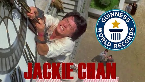 Jackie Chan Stunt Montage | Most Stunts by a Living Actor | Guinness World Records
