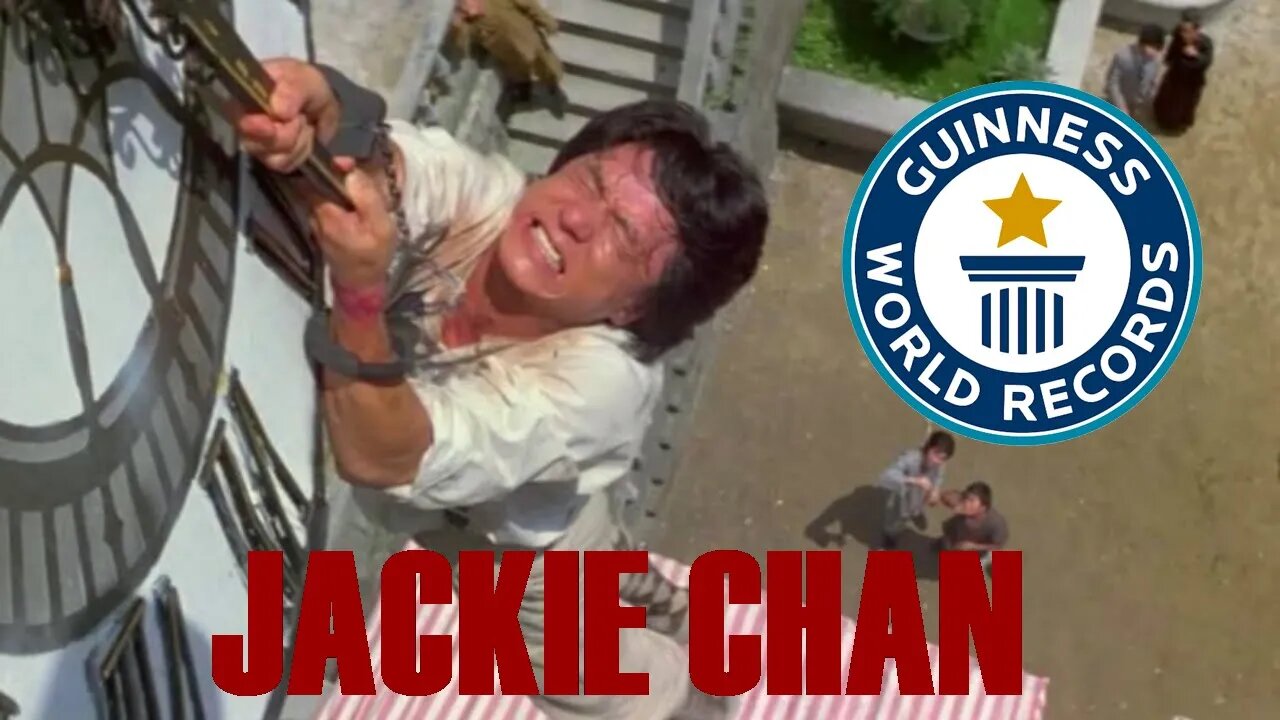Jackie Chan Stunt Montage | Most Stunts by a Living Actor | Guinness World Records