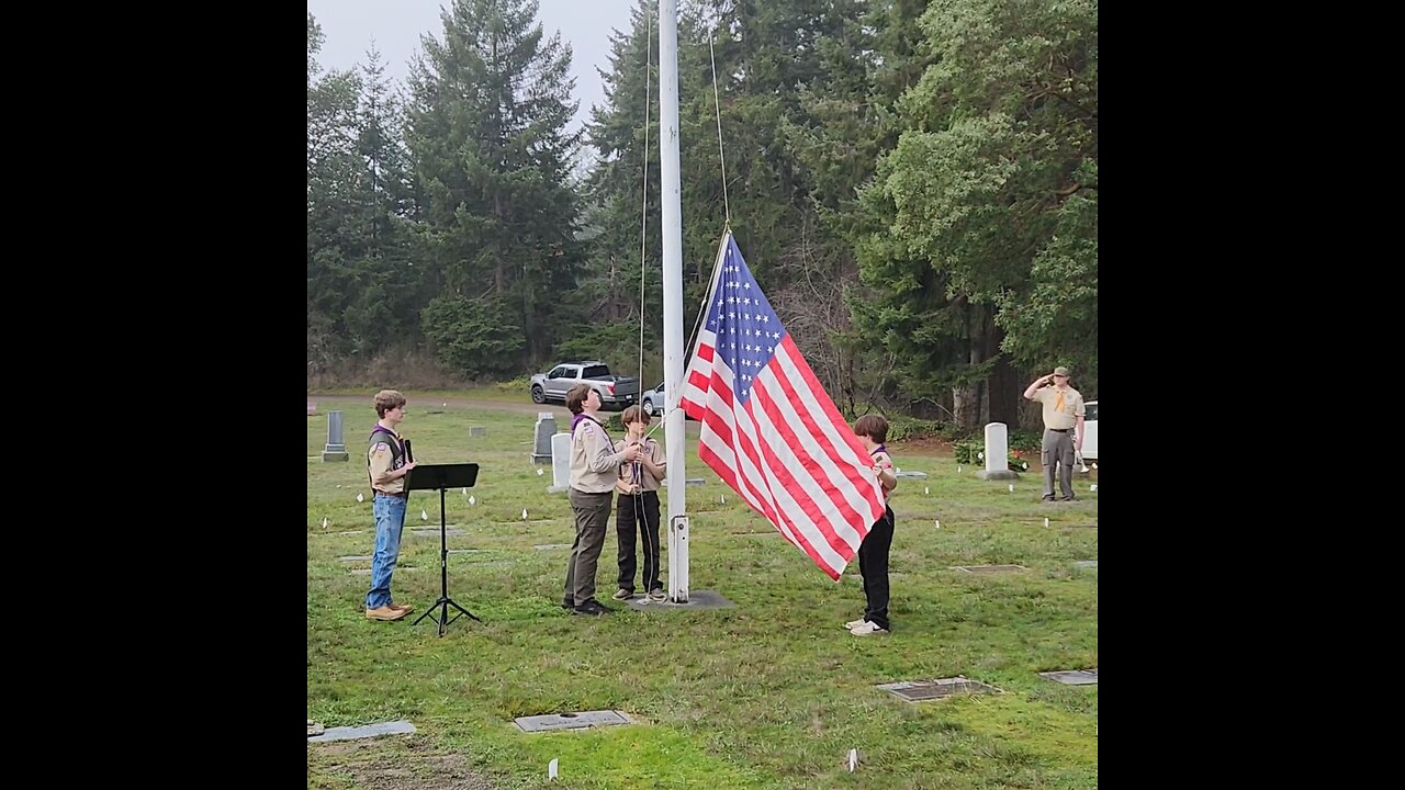 Sequim View Cemetery Wreath Laying