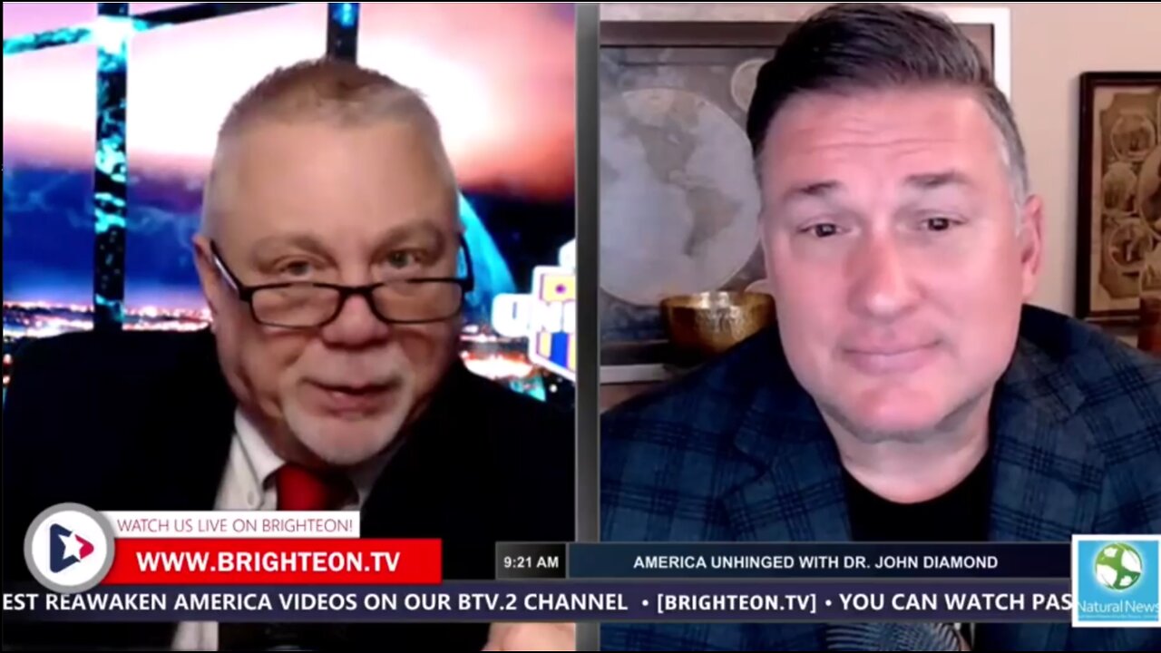 Marty Grisham of Loudmouth Prayer with Dr. John Diamond of America Unhinged