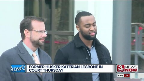 Former Husker in Court Thursday