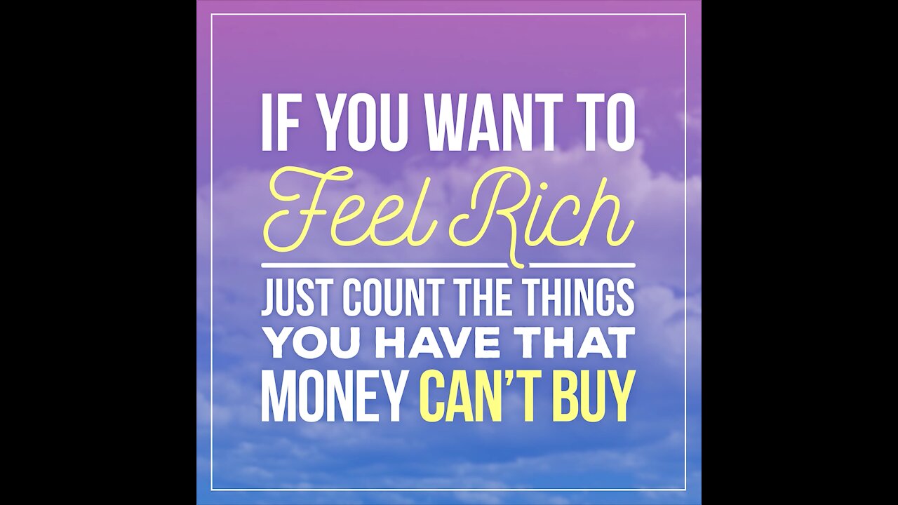 If You Want To Feel Rich [GMG Originals]