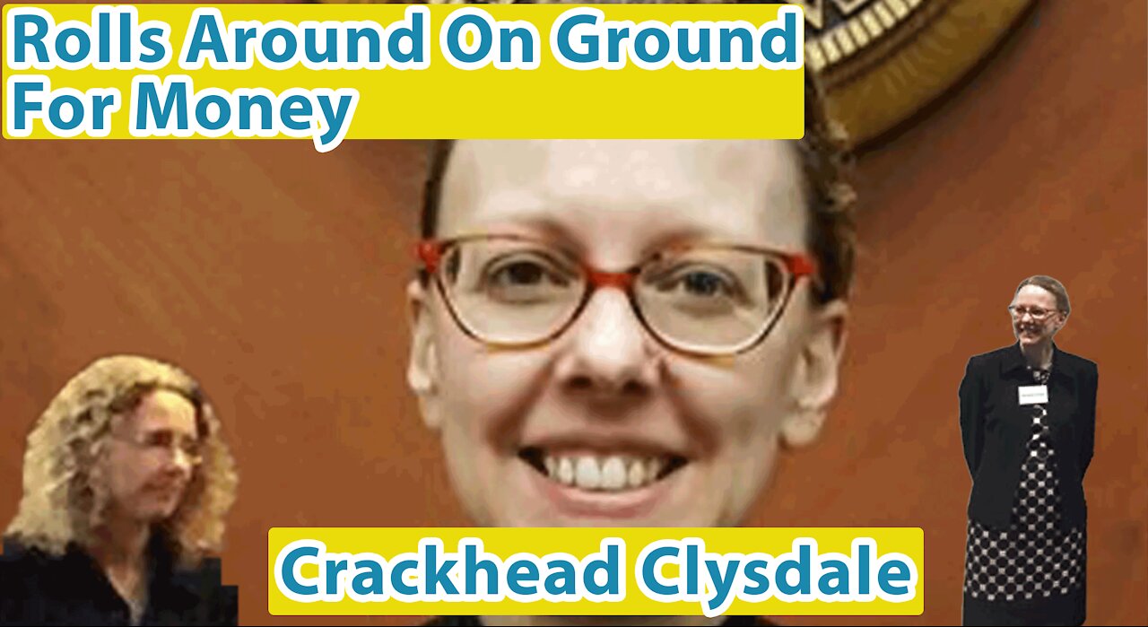 Referee Elizabeth Clysdale - Crackhead Rolls On Ground For Cash