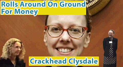 Referee Elizabeth Clysdale - Crackhead Rolls On Ground For Cash