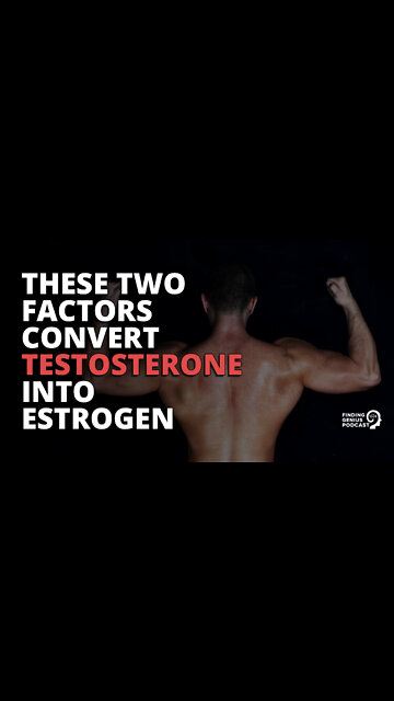 These Two Factors Convert Testosterone Into Estrogen #shorts
