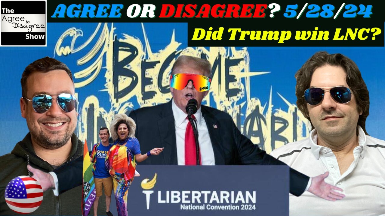 Trump Takes On The Bronx, Judge Merchan, & Libertarians In Same Week! The Agree To Disagree Show