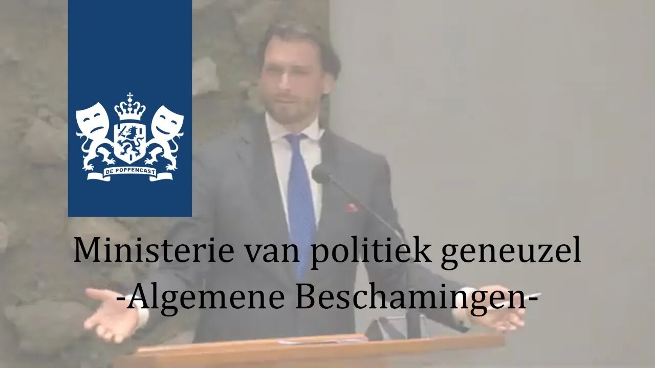 Ministerie van politiek geneuzel | Algemene Beschamingen