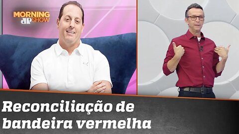 O reencontro entre Benja e Neto