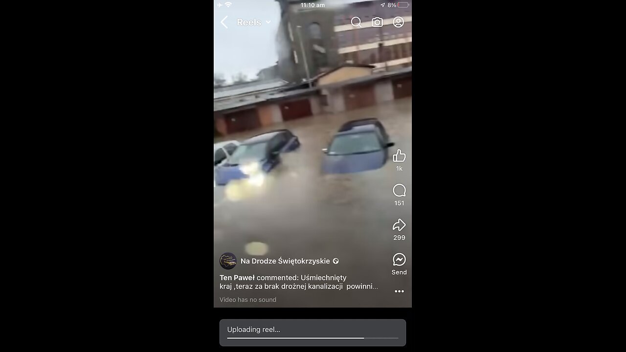 Poland flooded