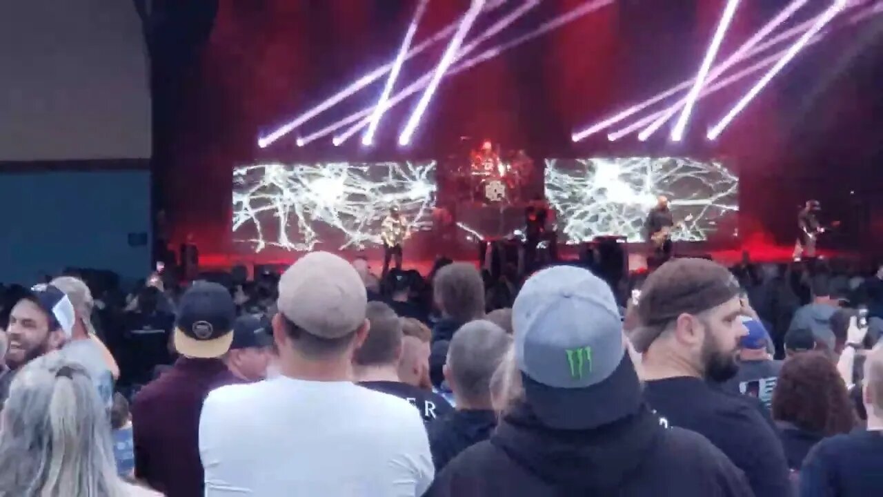 Breaking Benjamin " I will not bow" / LIVE at Riverbend Music Center Cincinnati / #concerts #live