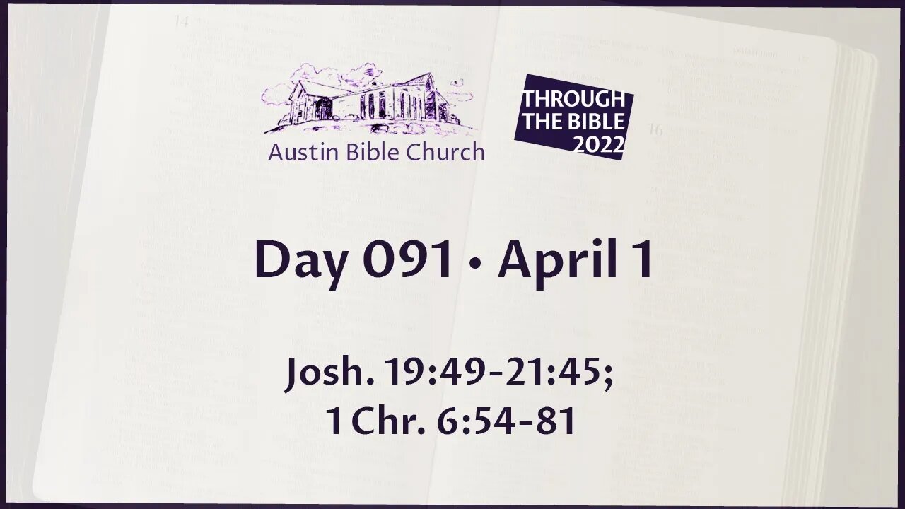 Through the Bible 2022 (Day 091)