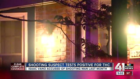 Shooting suspect tests positive for marijuana drug