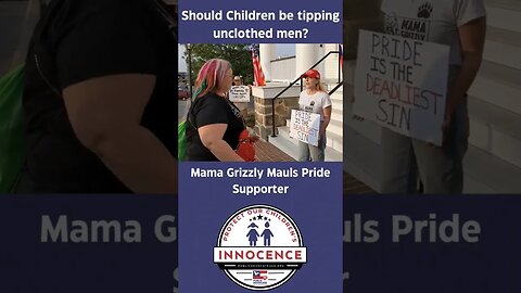 @mamagrizzlyorg confronts PriDE MONth cultist, which includes minors tipping. #Lgbt #dragqueens