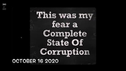 This Was My Fear A Complete State Of Corruption