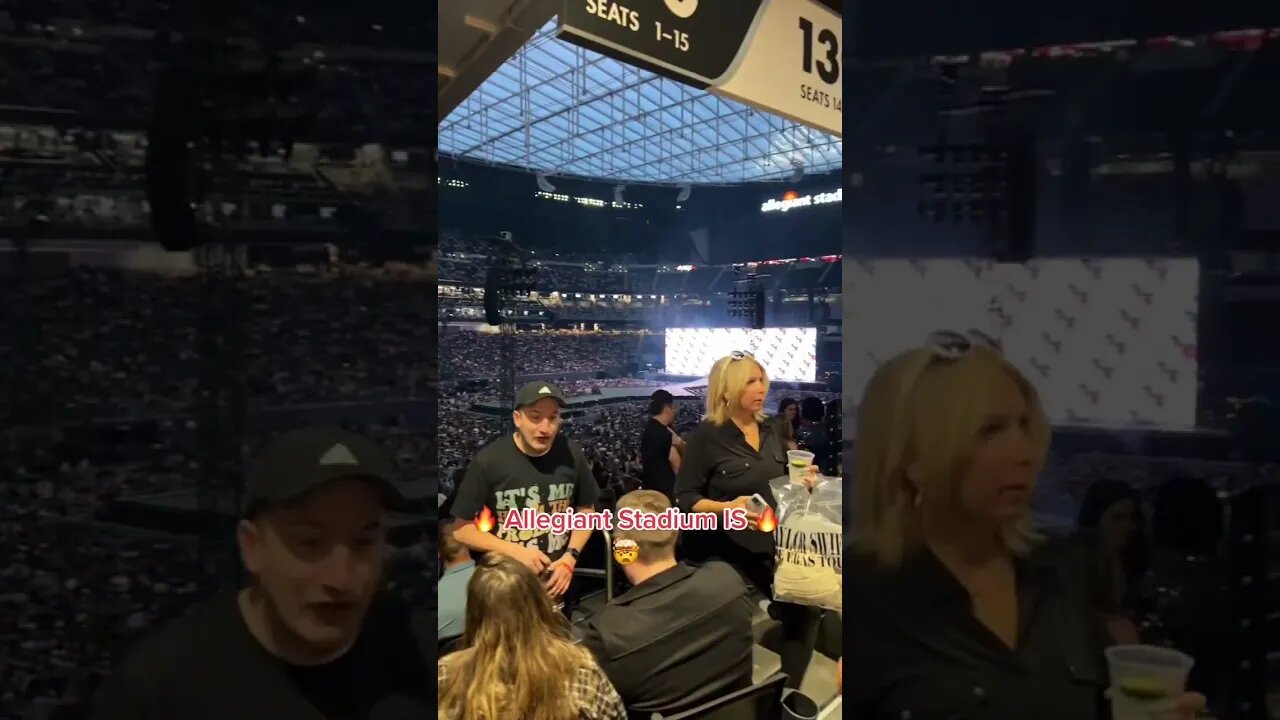 Taylor Swift #taylorswift #taylorswiftlive #lasvegas #vegas #allegiantstadium #shorts #fypシ #viral