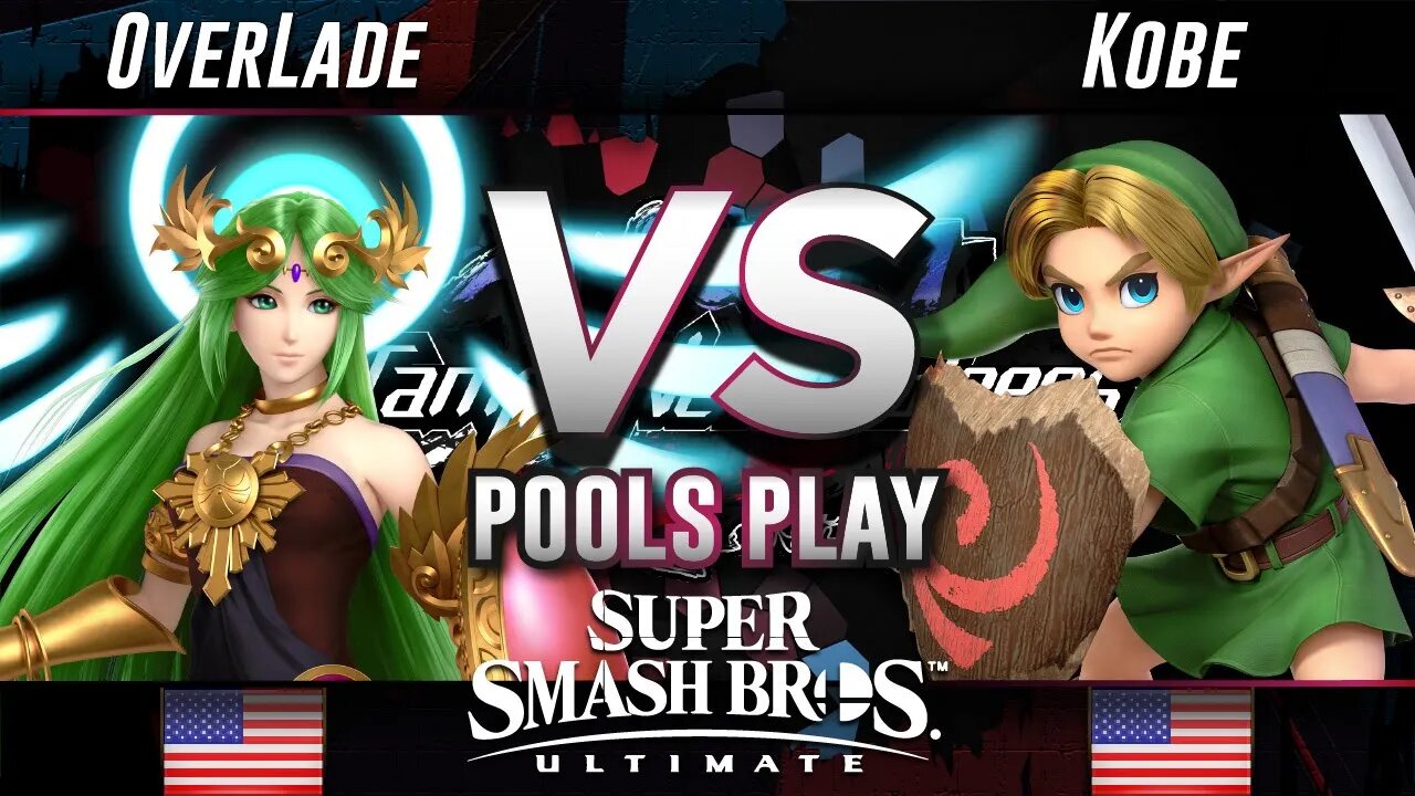 OverLade (Palutena) vs. Kobe (Young Link) - Ultimate Pools - TNS 8