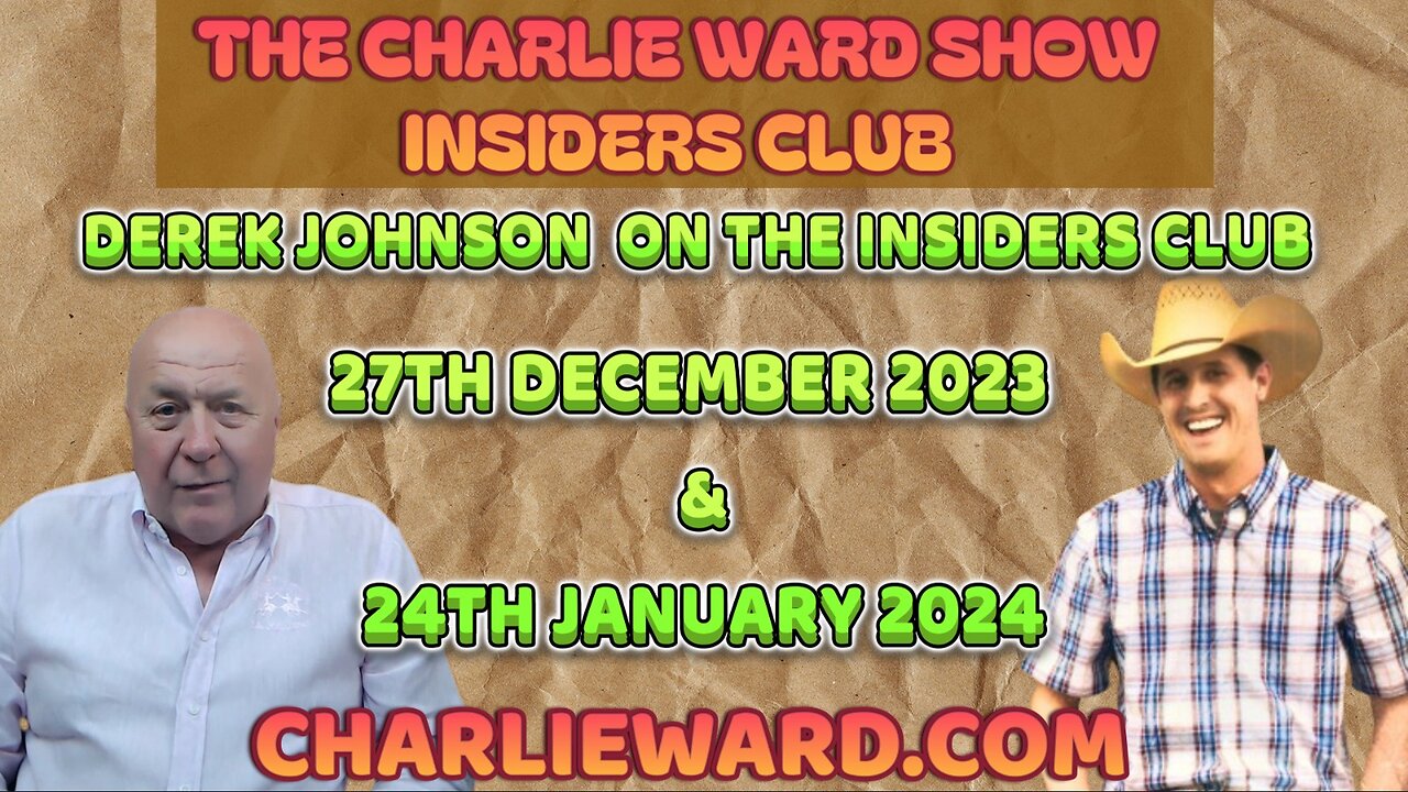 JOIN DEREK JOHNSON ON THE INSIDERS CLUB WITH CHARLIE WARD