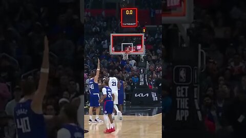 Embiid clocking the 3 Ball (Nba Clipz)#shorts