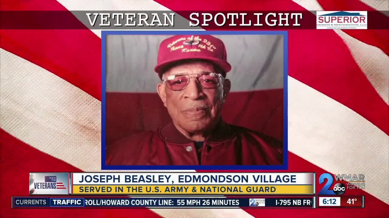Veteran Spotlight: Joseph Beasley of Baltimore