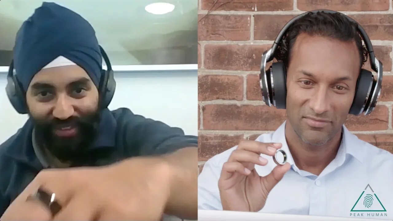 Peak Human Podcast - Tracking Sleep and HRV with Oura Ring CEO Harpreet Rai