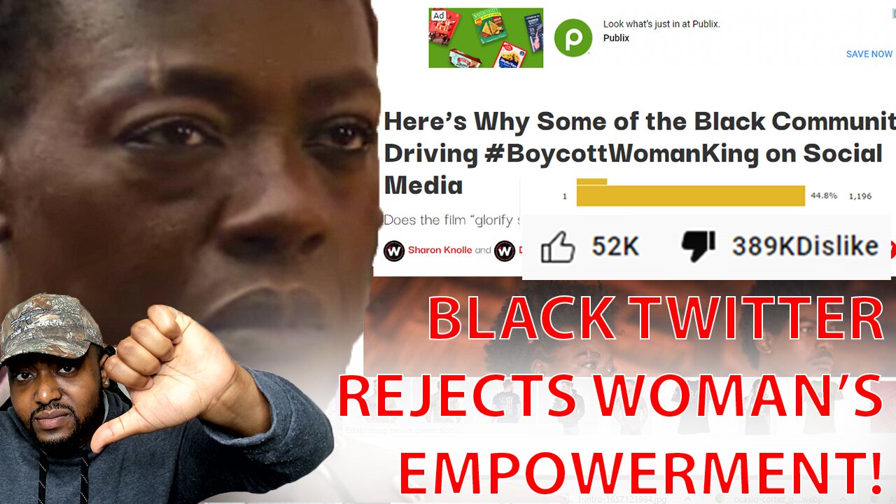 BOYCOTT 'The Woman King' Trends As Black Twitter REJECTS Women's Empowerment And IMDB Ratings TANK!