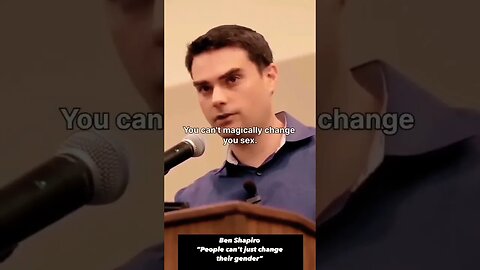 People Can't Just Change Their Gender | Ben Shapiro