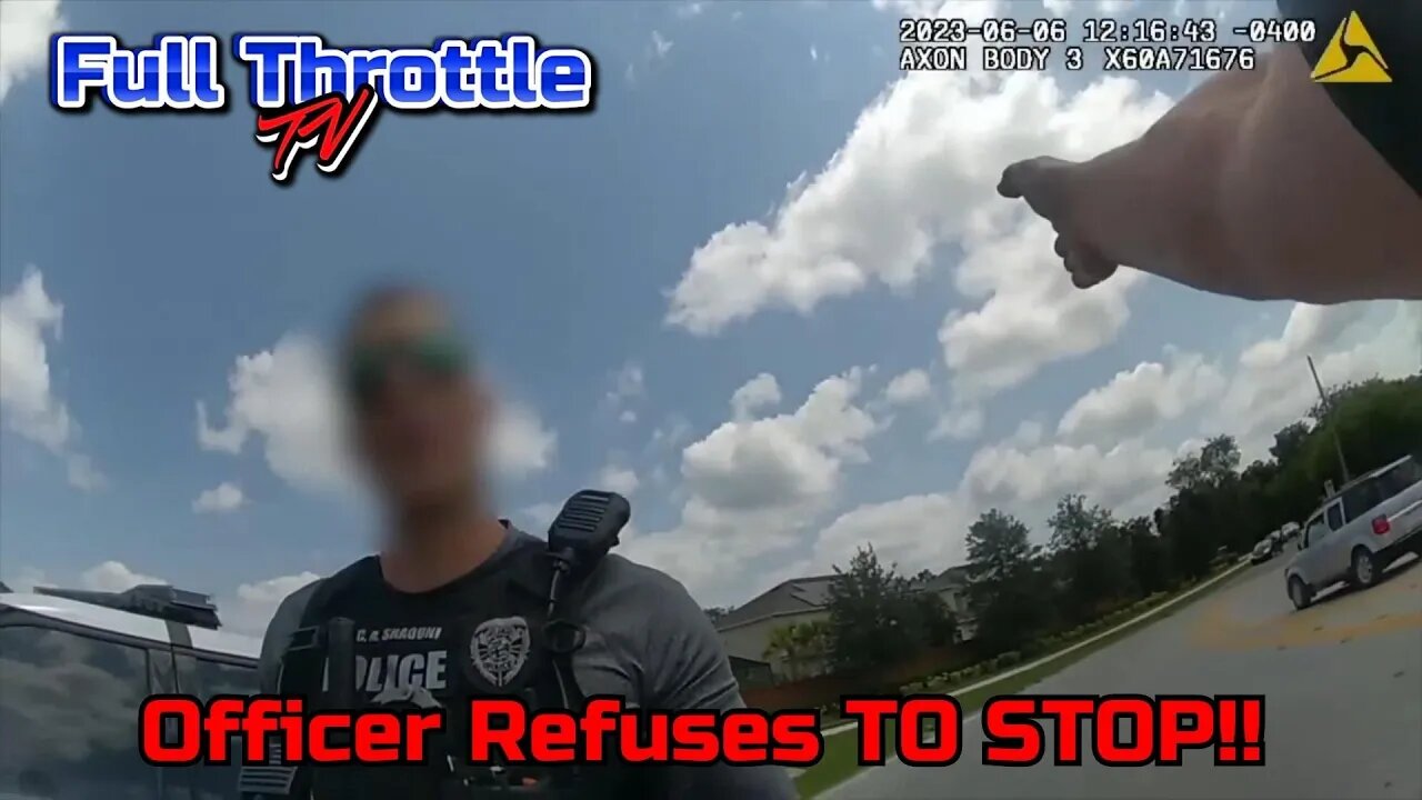 Orlando Officer CHARGED After Refusing To Hand Over License And Fleeing Traffic Stop!!