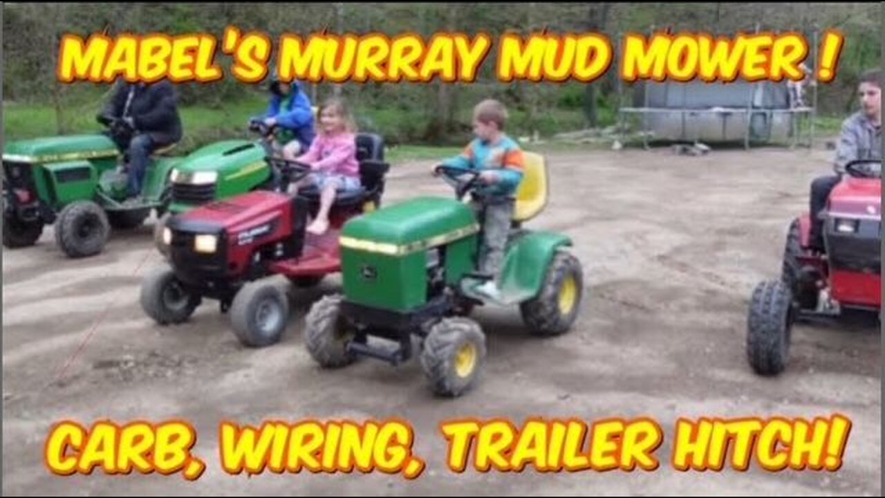Mabel Grace-O's Murray Wide Body Mud Mower Build Part 2!