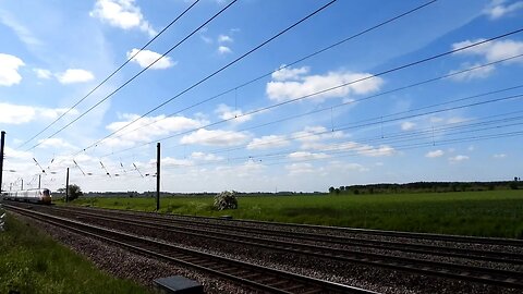 25.05.2023 NEUK - Trails, Trains, Sunset and Venus ('The Sidings Hotel', nr. York)