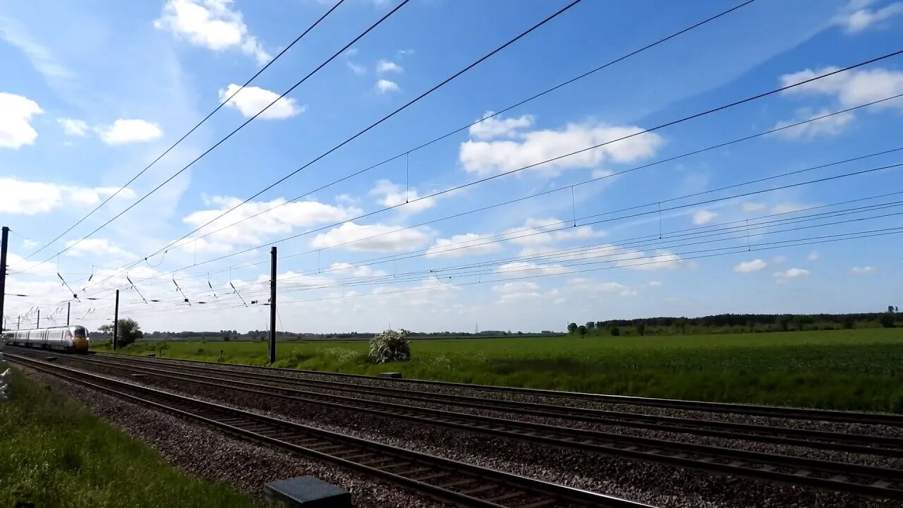 25.05.2023 NEUK - Trails, Trains, Sunset and Venus ('The Sidings Hotel', nr. York)