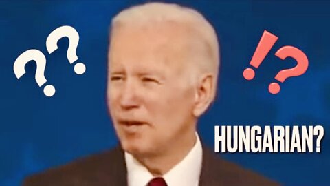 Seriously Joe? We’re helping Hungary fight Russia?