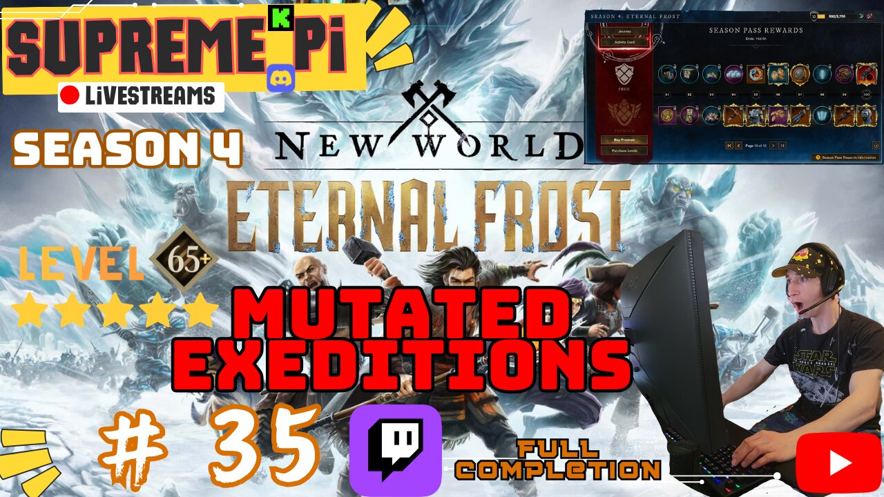 🔴LIVE- MUTATED EXPEDITIONS- New World Full Completion #35