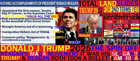 Trump 2024 LANDSLIDE spin off of Ronald Reagan MAGA LANDSLIDE