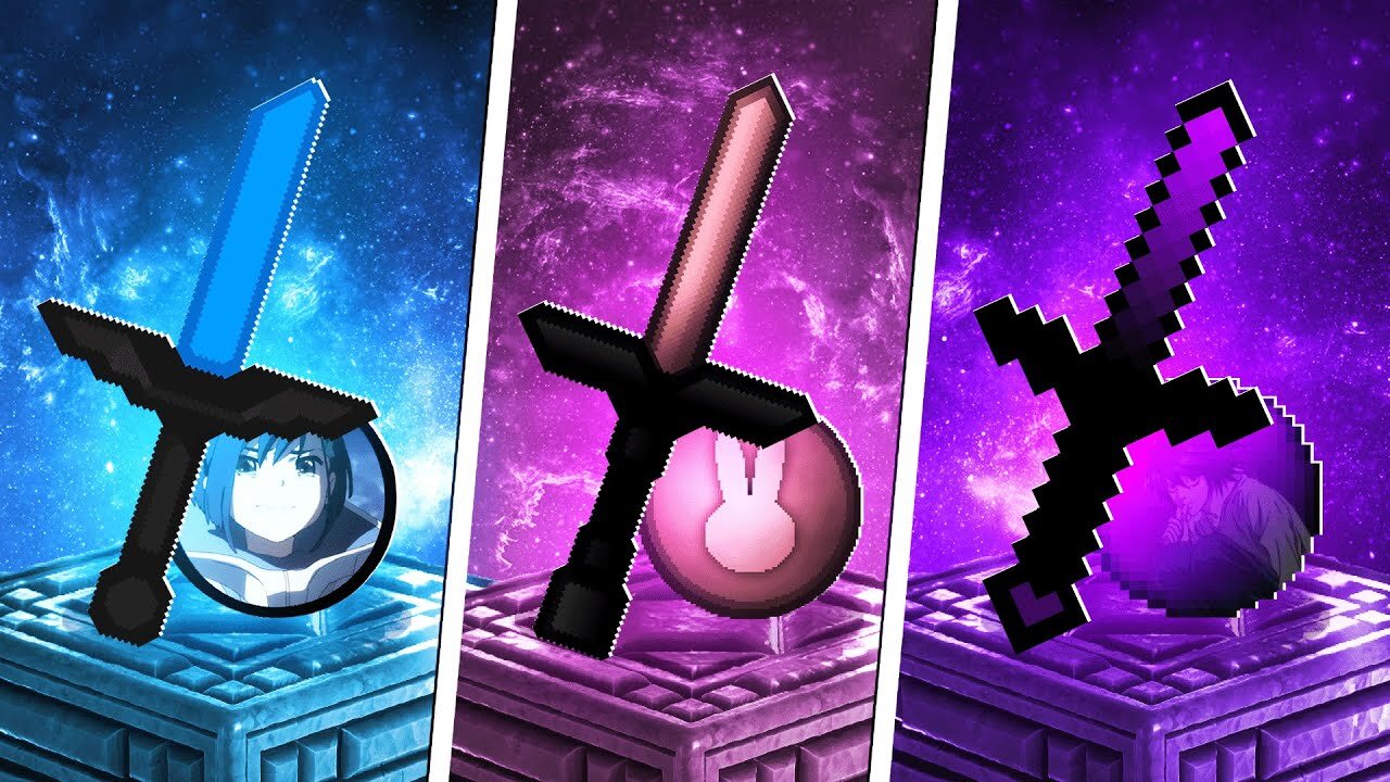 MELHORES TEXTURAS PARA BEDWARS (TOP 3) PVP & FPS