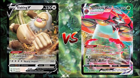 Pokemon TCG Online Slaking V Coalossal VS Orbeetle VMAX Decidueye!!