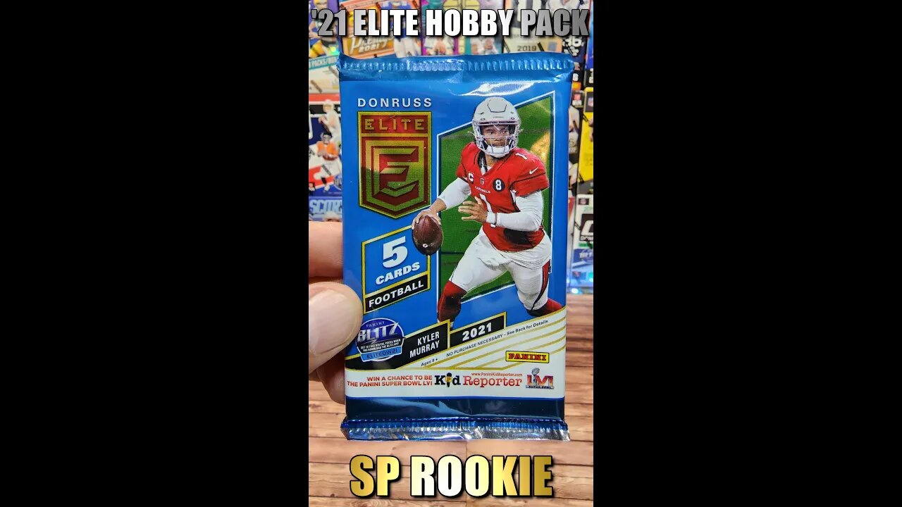 2021 Donruss Elite Hobby Pack | Dojo #short Football Card Pack Opening