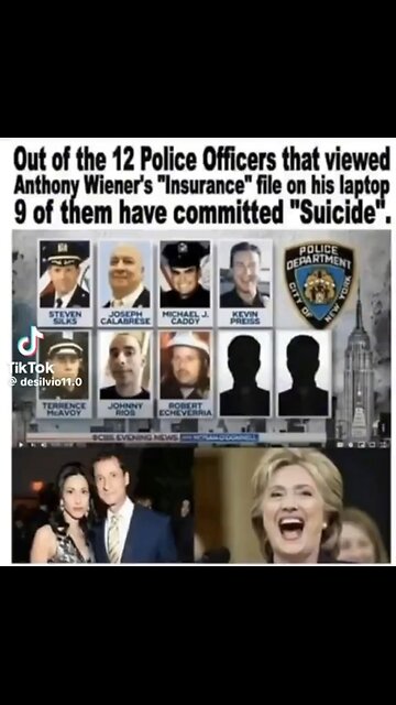Police Officers who viewed Anthony Wiener's "Insurance" file ...