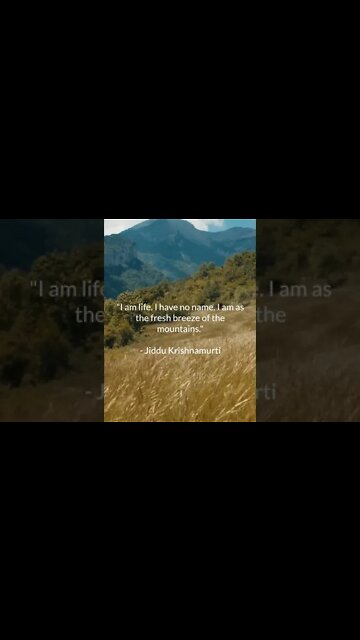 Zen Saying- I AM Life. I Have NO Name. #shorts #meditation #zen