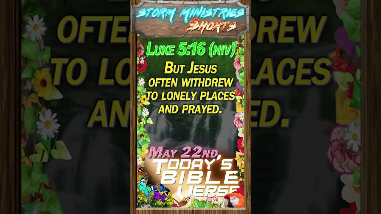 MAY 22, 2023 | The LIFE CHANGING IMPACT of SOLITUDE and PRAYER! Luke 5:16 (NIV)